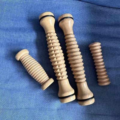 Body Massage Equipment Wood Therapy Foot Roller Guasha Massage Tools for Body Gua Sha Massager and Plantar Fasciitis Relief