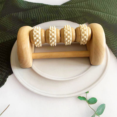 2024 Handmade Wooden Guasha Massage Roller Tool for Facial Foot Body Gua Sha Massager Massage Tools and Muscle Massage