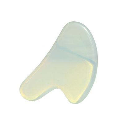 Beauty Tool Customized Logo Availabled Opal Gua Sha Scraping Board for Facial Massager
