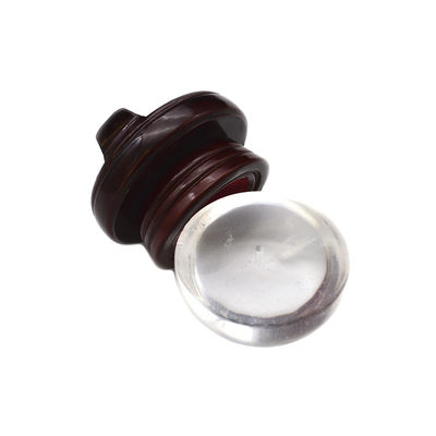 Customized Logo Clear Quartz Incense Sticks Holder and Burner Set for Theme Decoration