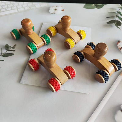 Body Massage Equipment 2024 Arrivals Natural Eco Friendly Handmade Craft Wooden Gua Sha Massager Roller for Massage Tools