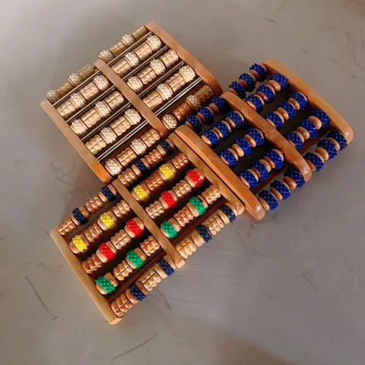 Body Massager Chinese Wooden Foot Massage Model Roller for Health Care Foot Bath Massager Blood Circulation Massager
