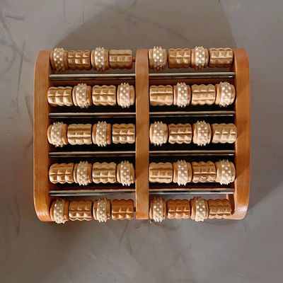 Body Massager Chinese Wooden Foot Massage Model Roller for Health Care Foot Bath Massager Blood Circulation Massager