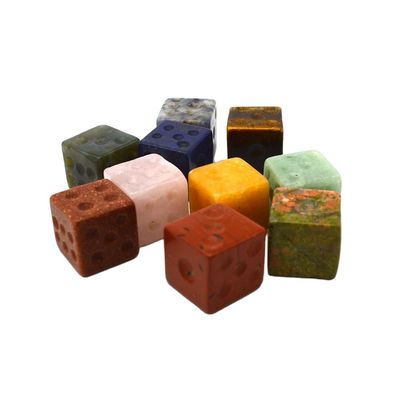 Get Your Hands on Gemstone 15mm Cube Dice A Must-Have for Any Game Enthusiast