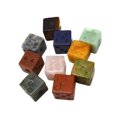 Get Your Hands on Gemstone 15mm Cube Dice A Must-Have for Any Game Enthusiast