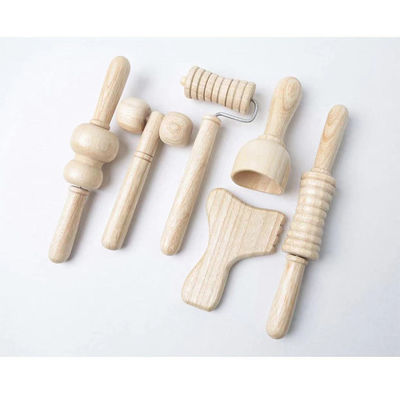 Muscle Massage Body Massage Equipment Wooden Handmade Massage Stick Roller for Home and Muscle Care