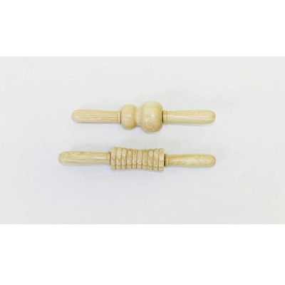 Muscle Massage Body Massage Equipment Wooden Handmade Massage Stick Roller for Home and Muscle Care