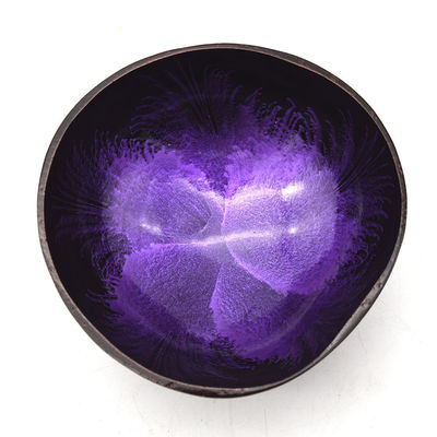 12-15cm Gemstone Handmade Coconut Bowl Eco Home Decor Vegan Salad Smoothie Snack Vegetarian Wooden Natural Coconut Shell