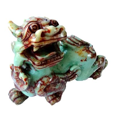 19kg Natural Hand Carved Pixiu Toad 20cm Top Selling Product for Art Collectible Enthusiasts