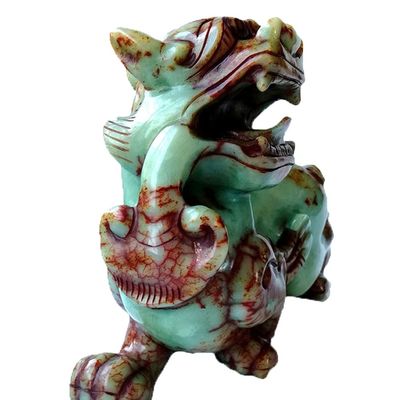 19kg Natural Hand Carved Pixiu Toad 20cm Top Selling Product for Art Collectible Enthusiasts