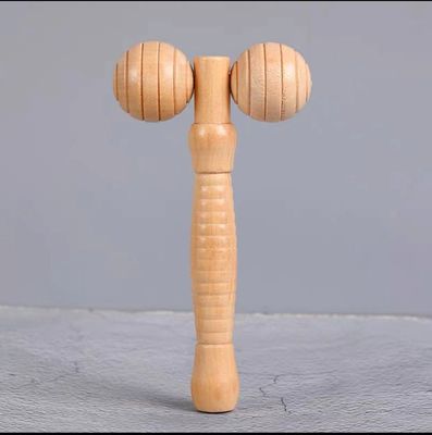Customized Logo Availabled Massage Product Beauty Personal Care Products Wood Beauty Spa Skin Lifting 3D Face Roller Massager Stick