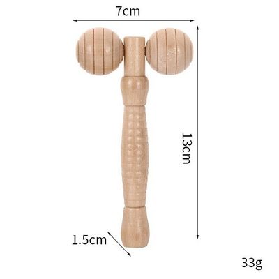Customized Logo Availabled Massage Product Beauty Personal Care Products Wood Beauty Spa Skin Lifting 3D Face Roller Massager Stick