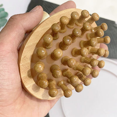 Properties Head Massage Equipment Arrivals 100% Pure Bamboo Brush Massage Popular Beech Wood Air Cushion Wide Mouth Comb