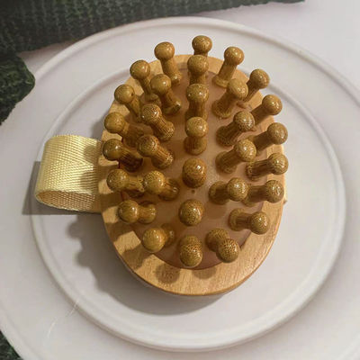 Properties Head Massage Equipment Arrivals 100% Pure Bamboo Brush Massage Popular Beech Wood Air Cushion Wide Mouth Comb