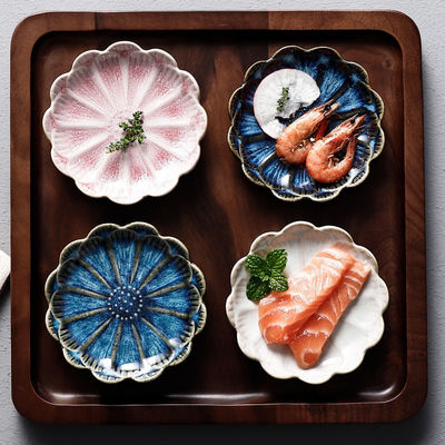 Hand-painted Oval Modern Ceramic Plate for Restaurant Supposed Logo and OEM ODM