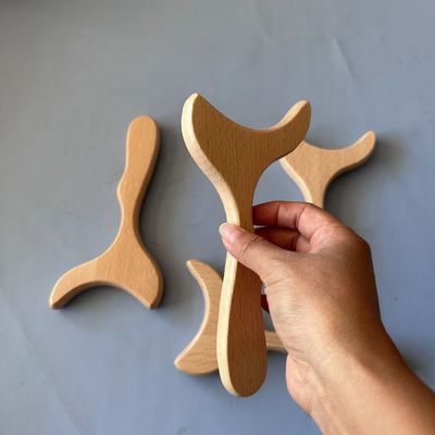 2023 OEM Beech Wood Therapy Massage Tools Set Wooden Back Massager with Customized Logo Availabled