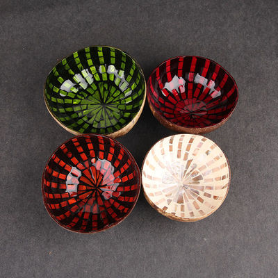 OEM/ODM Acceptable Natural Coconut Shell Bowl Design Ornament Lacquered Coconut Bowls from Regional Feature