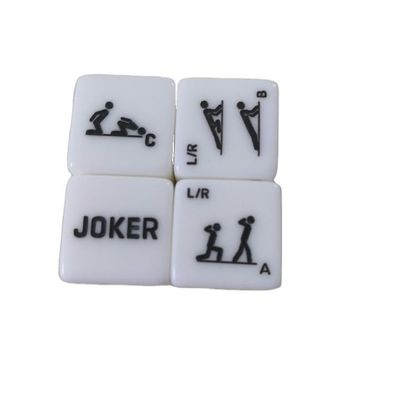 25mm Jade Six Sides Fitness Dice for Exercise Training Sports Entertainment Games Enhance Your Training