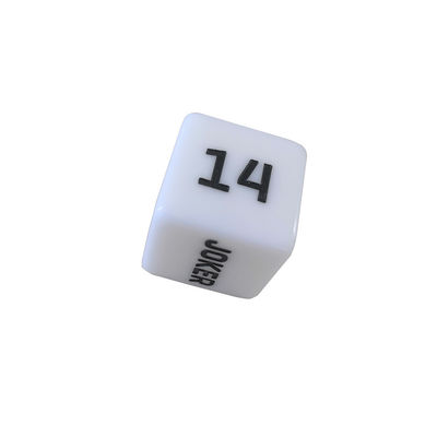 25mm Jade Six Sides Fitness Dice for Exercise Training Sports Entertainment Games Enhance Your Training