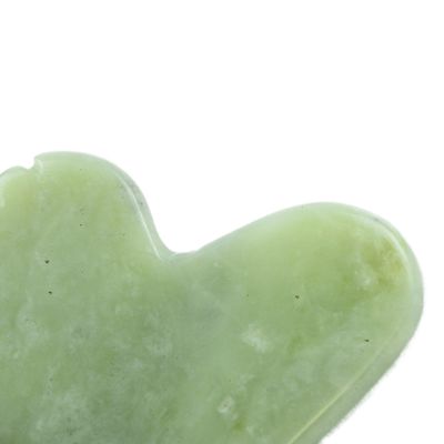 Experience the Benefits of Full-body Massage with Natural Stone Scraping Tool and Private Label Xiuyan Jade Green Guasha