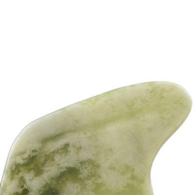 Customized Logo Trending Product Shape Natural Xiuyan Jade Gua Sha Scraping Board for Full-body Massage Tool