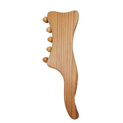 Body Muscles Wood Gua Sha Scraping Tool for Back Neck Face Leg Lymphatic Drainage