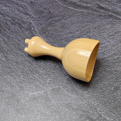 Muscle Massage Mushroom Cup Body Contour Roller for Lymphatic Drainage Therapy Gua Sha Wooden Trigger Point Massager Tool