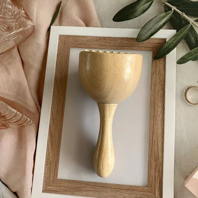 2023 Custom Gua Sha Anti-cellulite Wooden Therapy Swedish Massage Cup With Roller Massage Tools for Body Massage Equipment