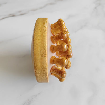Body Muscles Brown Popular Natural Bamboo Gua Sha Scalp Massage Airbag Comb Wooden Guasha Tool Head Relax Massager Hair Health Care Beauty Brush