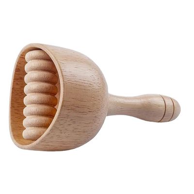 Experience Ultimate Relaxation with Beech Wood Gua Sha Massage Swedish Cup Massager