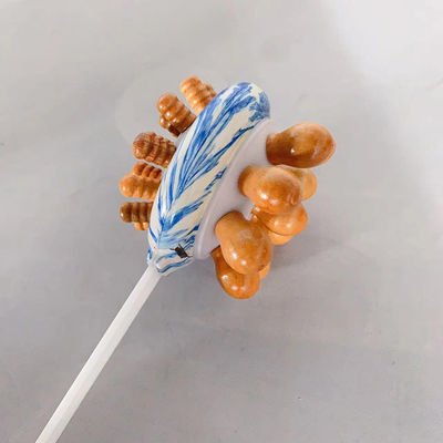 Body Massage Equipment Best Sellers Infrared Massage Hammer for Bamboo Health Wooden Back Shoulder And Neck Massage Stick