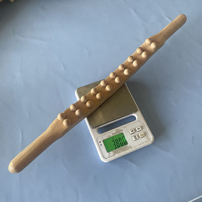 Customized Logo Availabled Wooden Guasha Scraping Stick Roller Massager for Body Massage Equipment and Muscle Relaxation