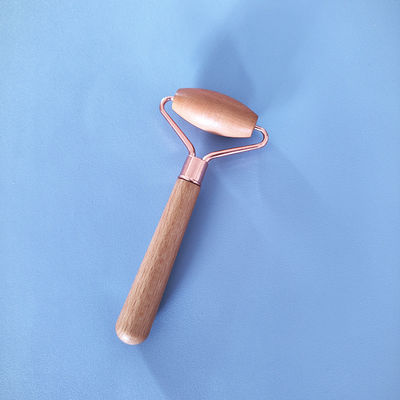 Brown Beech Wooden Guasha Facial Massager Handheld Muscle Relaxation Massage Roller Gua Sha Wood Therapy Massage Tools