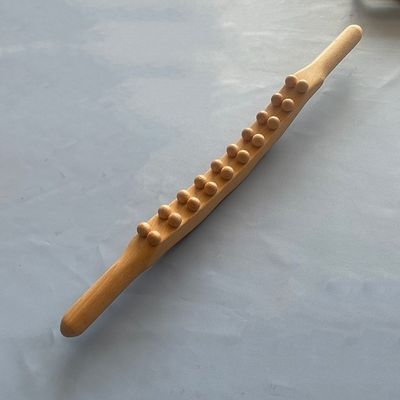 Body Massage Equipment Wooden Gua Sha Massage Stick Face and Body Dredge Meridian Muscle Fascia Relax Physiotherapy Tool