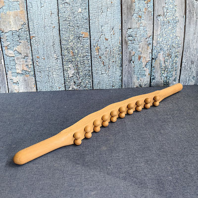 Body Massage Equipment Wooden Gua Sha Massage Stick Face and Body Dredge Meridian Muscle Fascia Relax Physiotherapy Tool