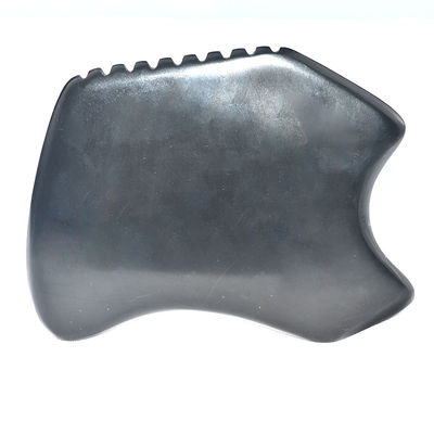 Special Shape Gua Sha Board Natural Black Bian Stone Scraping Tool for Face and Body Massage Equipment