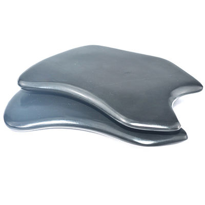 Special Shape Gua Sha Board Natural Black Bian Stone Scraping Tool for Face and Body Massage Equipment