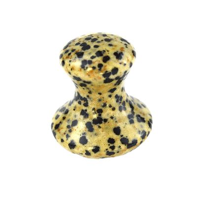 Customized Logo Availabled Natural Jade Mushroom Shape Gua Sha Massage Stone for Facial and Body Skincare Relaxation