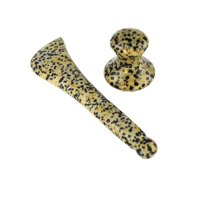 Customized Logo Availabled Natural Jade Mushroom Shape Gua Sha Massage Stone for Facial and Body Skincare Relaxation