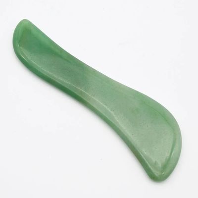 2024 Massage Guasha Scarping Green Aventurine Gua Sha Board for Lymphatic Drainage
