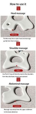 Beauty Skin Care Tool Facial Gua Sha Board for Ceramic Massage and Muscle Relaxation