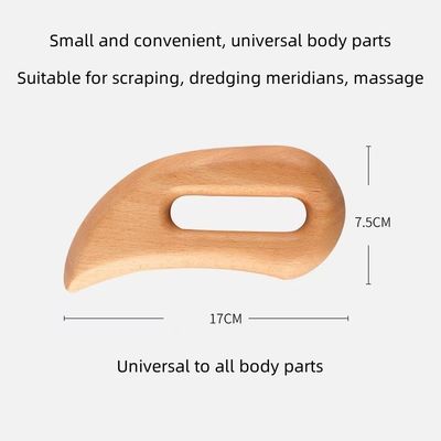 Wooden Therapy Face Massage Tool Beat Manual Wood Foot Acupuncture Massager for Back and Whole Body