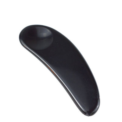 2024 Arrivals Black Obsidian Eye Gua Sha Spoon Facial Massager Guasha Tools For Face Customized Logo Accepted
