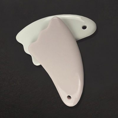 2024 Design Multi Function Unique Ceramics Guasha Scraping Facial Body Gua Sha Massager for Face and Body Rejuvenation