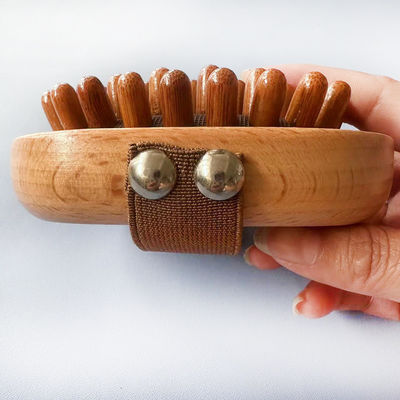 Handheld Beech Wood Gua Sha Brush for Household Massage Dredge Meridians and Enhance Skin Care Routine at Home