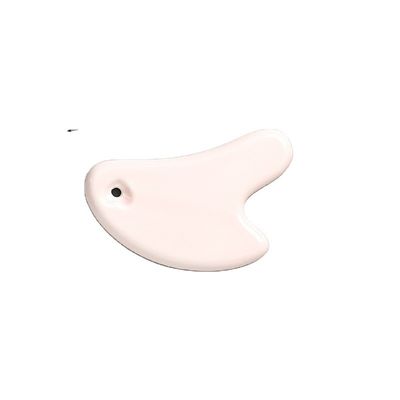 V-Face Lifting Ceramic Guasha Massage Tool for Lymphatic Drainage and Medical Grade Gua Sha Board