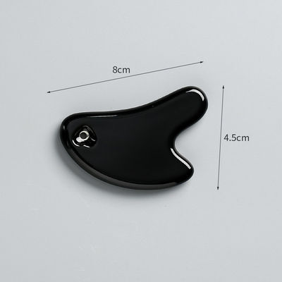 V-Face Lifting Ceramic Guasha Massage Tool for Lymphatic Drainage and Medical Grade Gua Sha Board