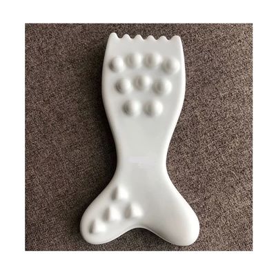 Ceramic Gua Sha Facial Massager Tool Customized Logo Guasha Board for Facial Body Skin SPA Acupuncture Therapy Massage