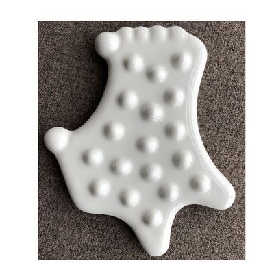 Effortlessly Lift Your Skin and Relax Your Muscles with White Ceramic Gua Sha Massage Tool