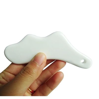 Facial Gua Sha Massage Tool Body Scraping Plate Ceramics Reduce Fat Static Free Portable for Women Adults